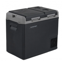 Tecnopoint TC21-18 Çift Kapaklı Oto&Karavan Buzdolabı | 50 Litre 12/24V DC  –  110/220V AC